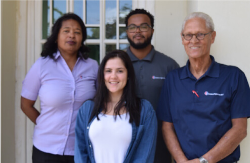 Our team in Bonaire